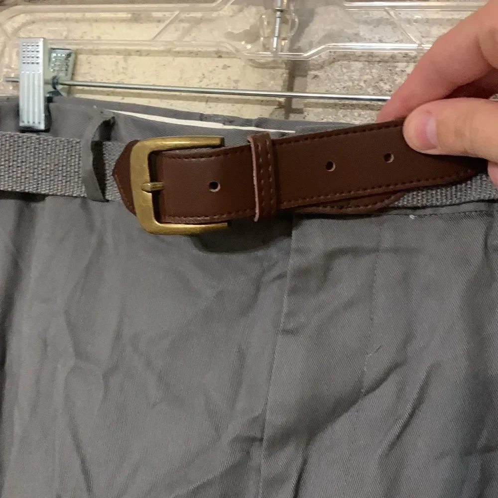 3for$20 men size 52 waist length 29.5 with belt